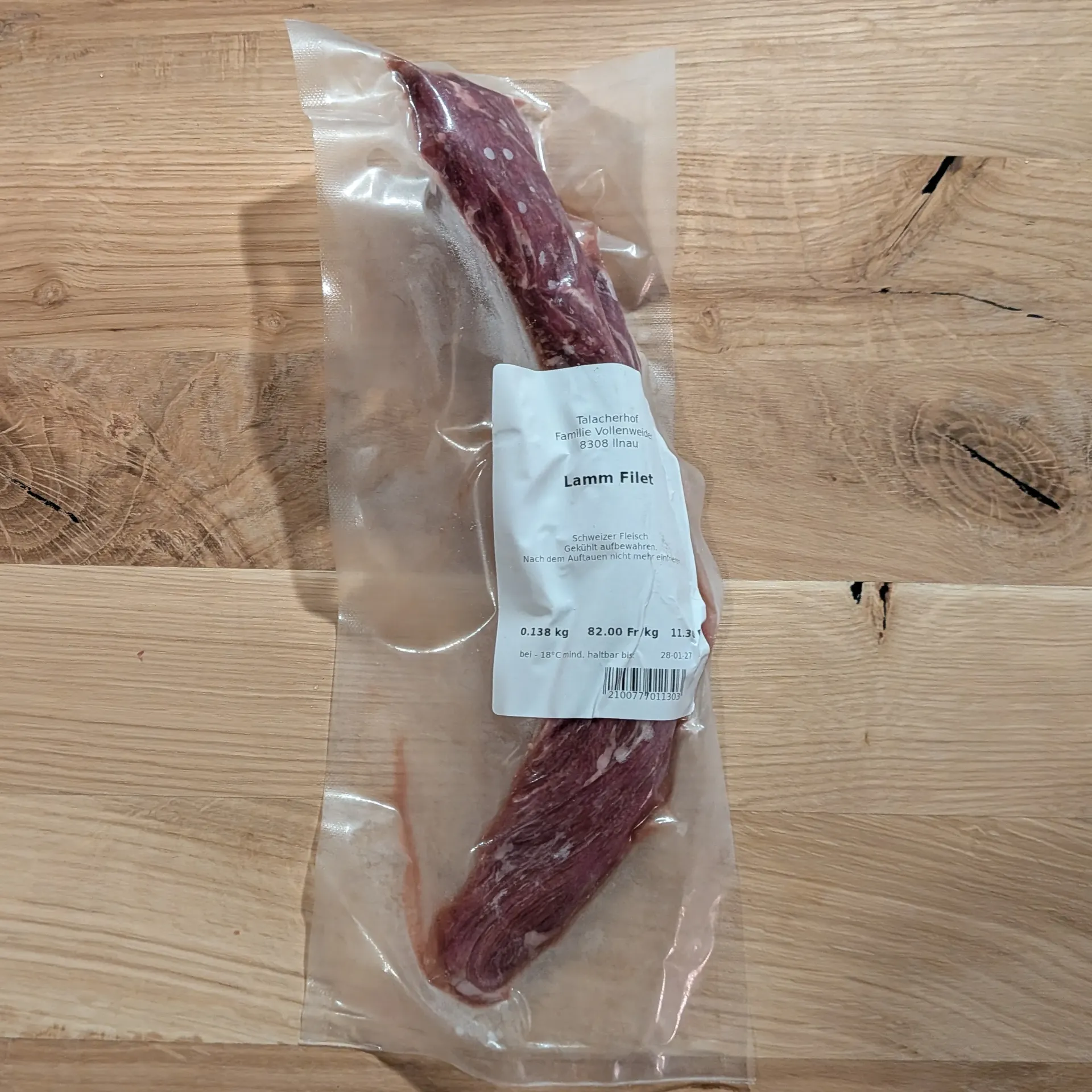 Lamm Filet ca. 120g